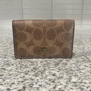 Coach Card Case